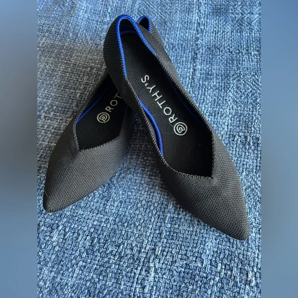 Rothy's Shoes Rothys Black Flat The Point Extra Insole Poshmark